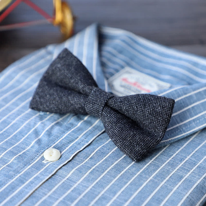 Herren Simple Tweed Wollmischung Fliege
