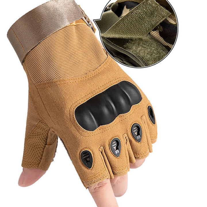Rutschfeste Halbfinger-Handschutz-Taktische Handschuhe