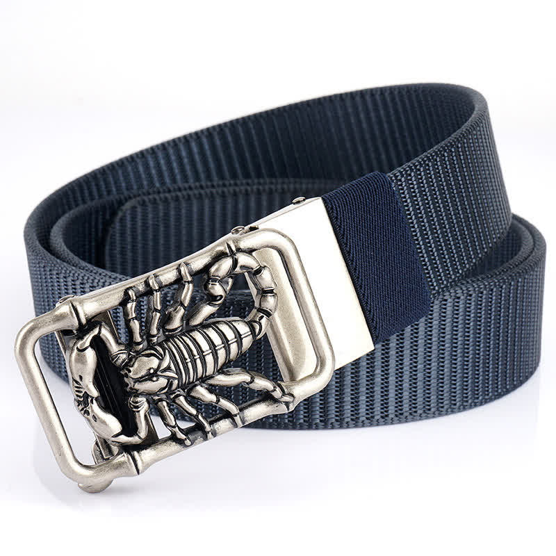 Herren King Scorpion Einfaches Nylon Gürtel