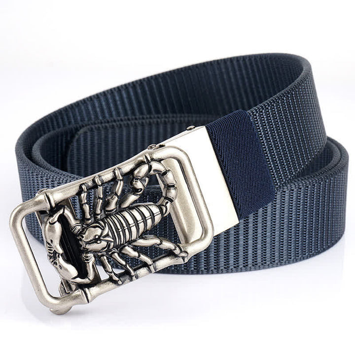 Herren King Scorpion Einfaches Nylon Gürtel