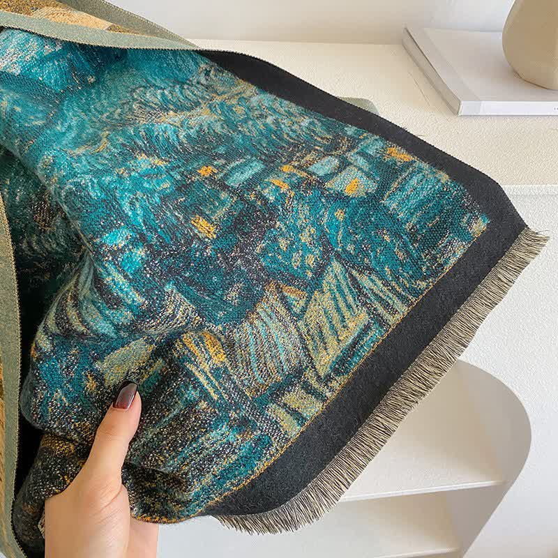 Damen Van Gogh Sternennacht Schal