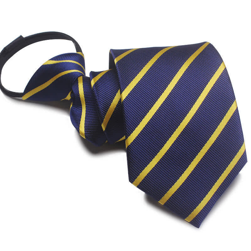 Modernes Herren-Reißverschluss-Krawatte Businessnecktie