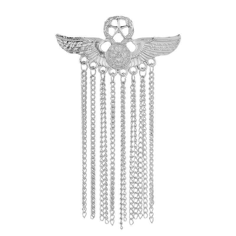 Herren Luftwaffe Adlerflügel Quasten Brosche