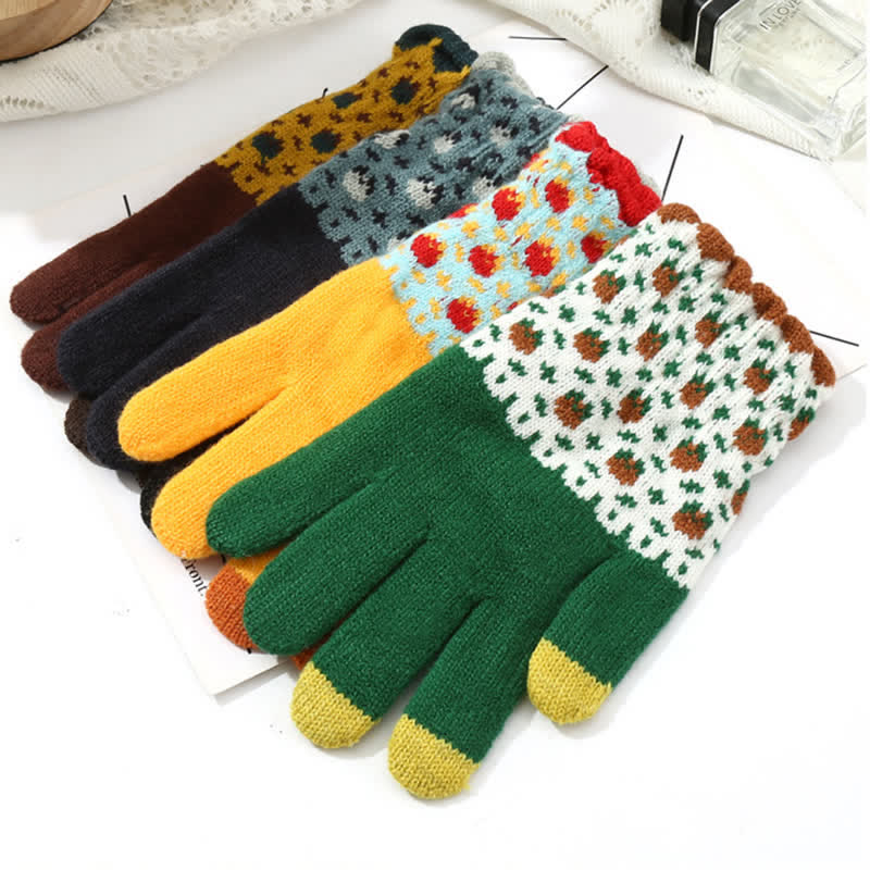 Damen-Gartenhandschuhe mit vollem Finger und Touchscreen-Funktion