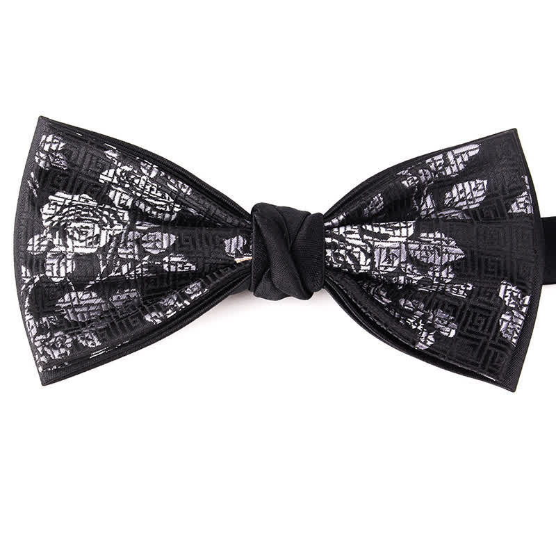 Elegante florale botanische Fliege für Herren