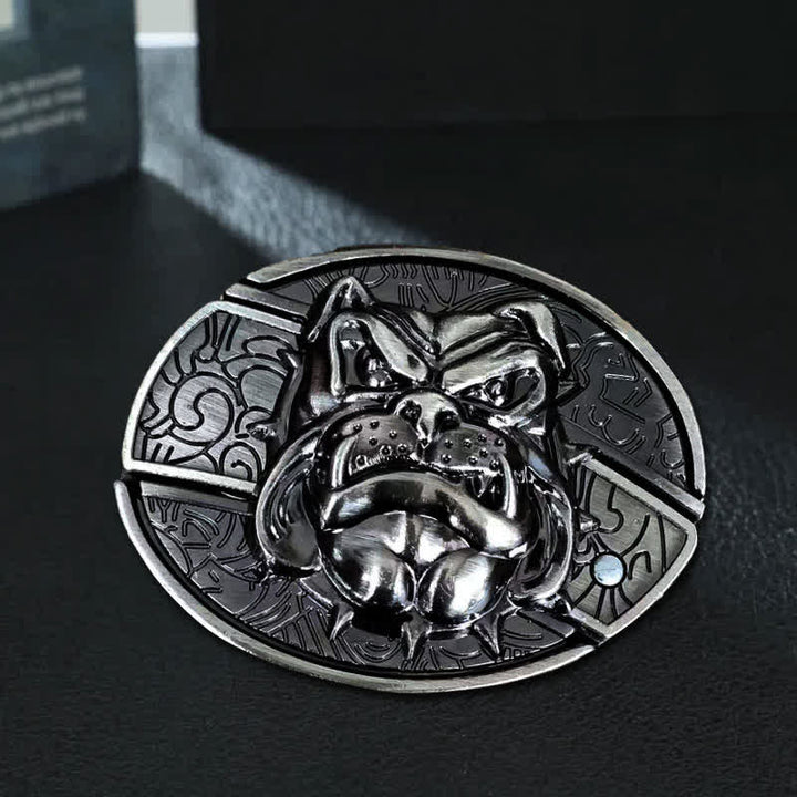 DIY Fierce Dog versteckter Klappmesser-Ledergürtel für Herren