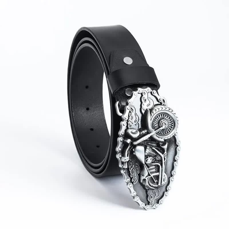 Punk-Motorrad-Leder Gürtel für Männer