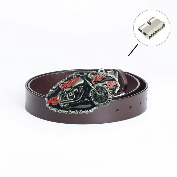 Punk-Motorrad-Leder Gürtel für Männer
