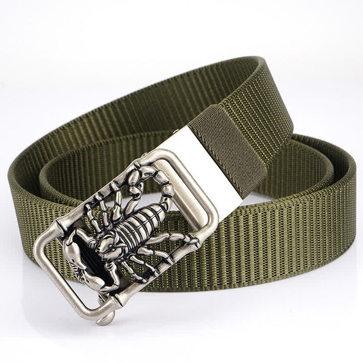 Herren King Scorpion Einfaches Nylon Gürtel