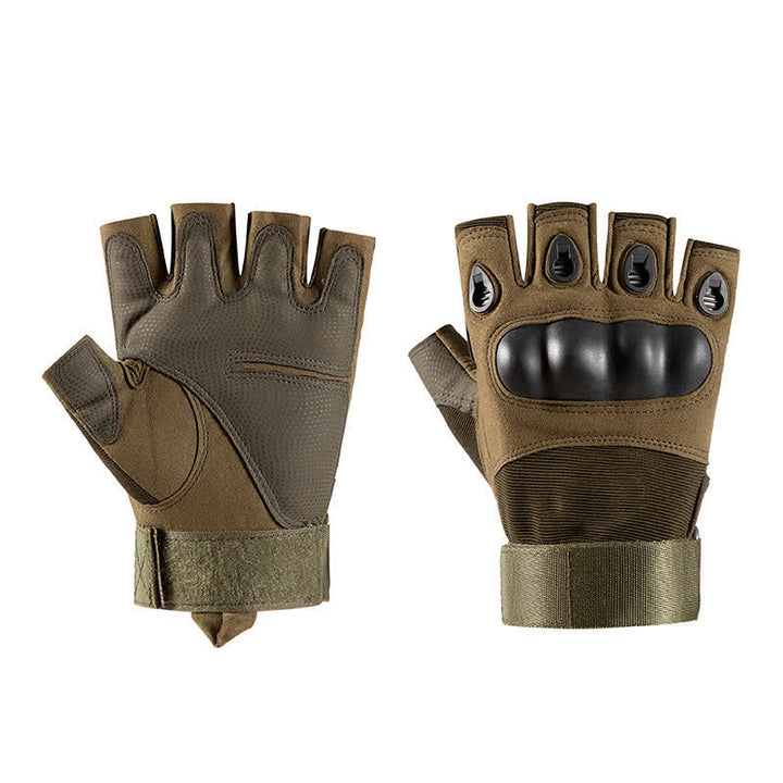 Rutschfeste Halbfinger-Handschutz-Taktische Handschuhe