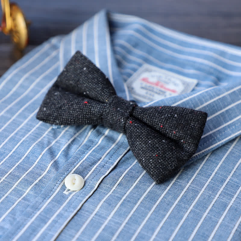 Herren Simple Tweed Wollmischung Fliege