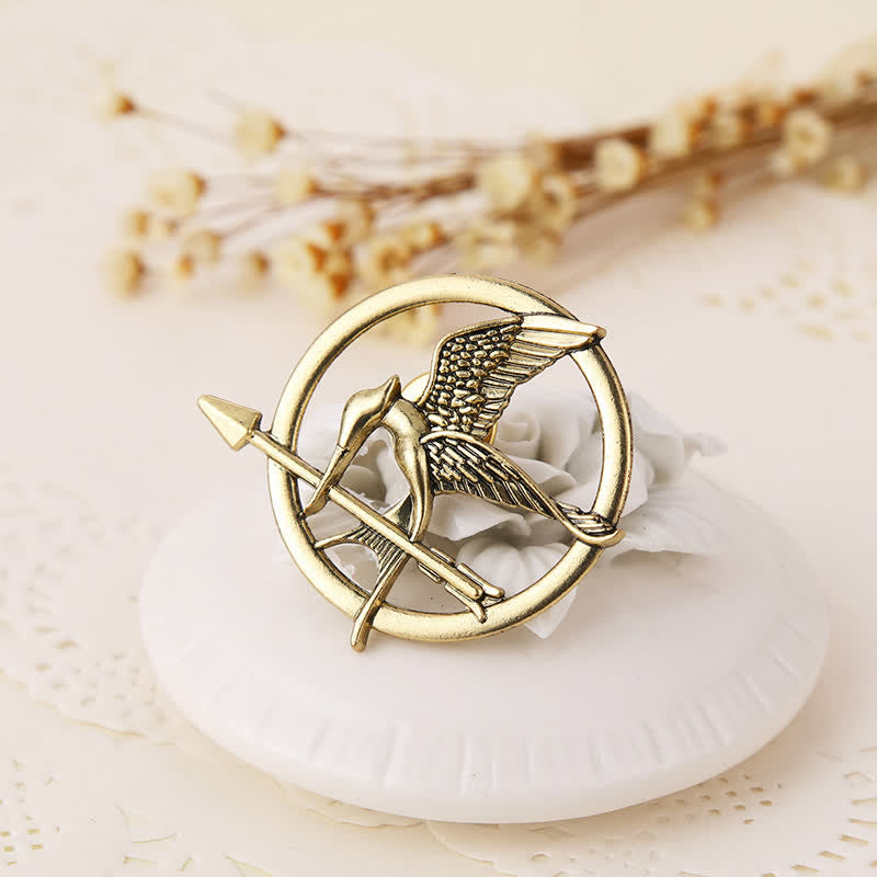 Herren Hunger Games Spottdrossel Brosche