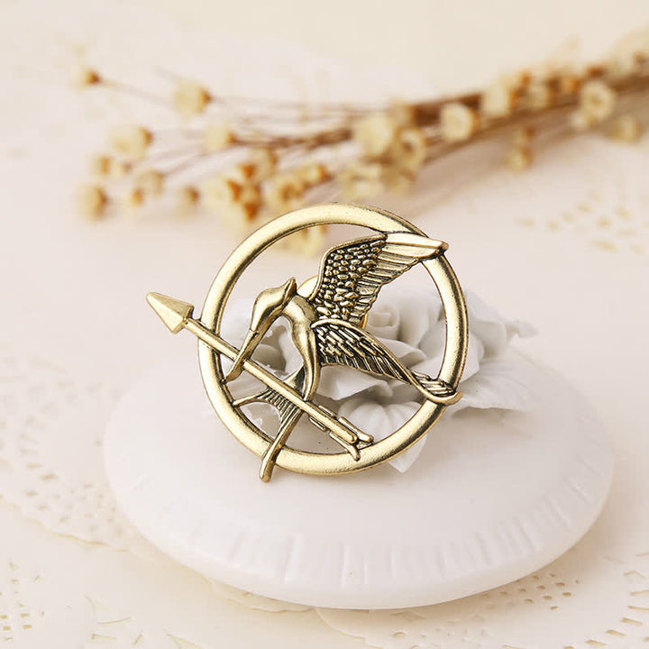 Herren Hunger Games Spottdrossel Brosche